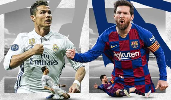 Ronaldo and Messi