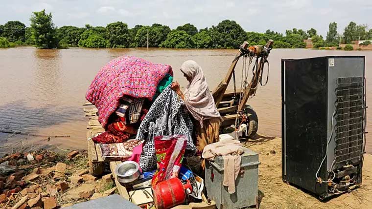 India releases water