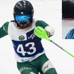 Alpine Skier Muhammad Karim