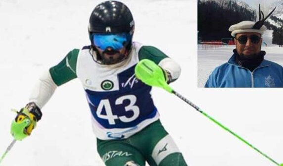 Alpine Skier Muhammad Karim