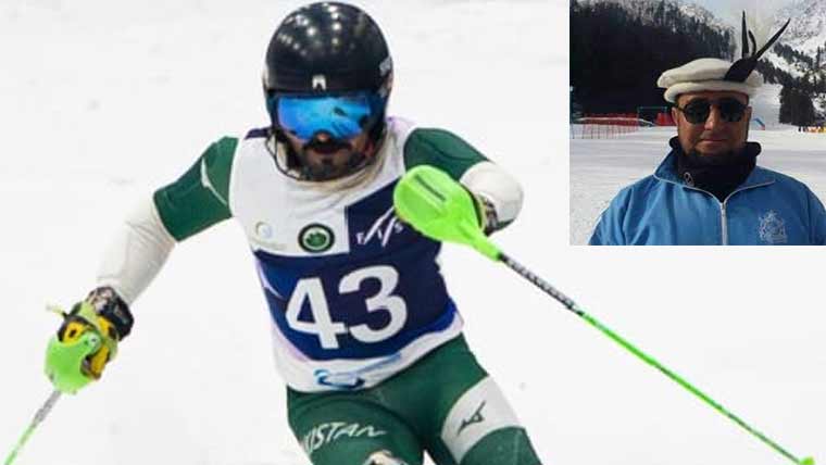 Alpine Skier Muhammad Karim